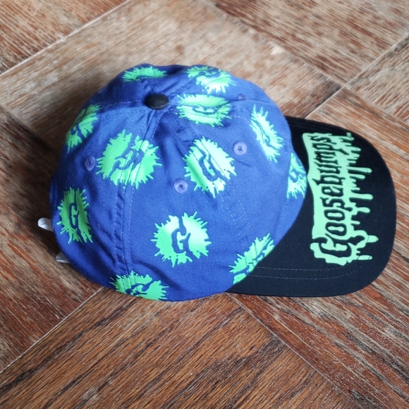 Vintage 90s Goosebumps Snapback Hat Halloween - Picture 3 of 9